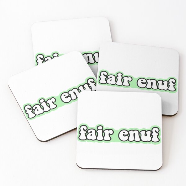 Item preview, Fair Enuf Sticker designed and sold by samanthaspratt.