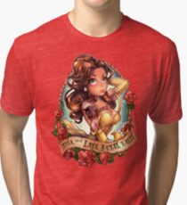 Till the Last Petal Falls Tri-blend T-Shirt