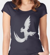 Articuno - B&W by Derek Wheatley Women's Fitted Scoop T-Shirt