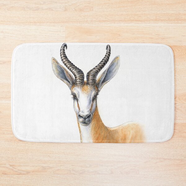 Item preview, Springbok - African antelope - by Nadya Neklioudova designed and sold by Nadya Neklioudova.