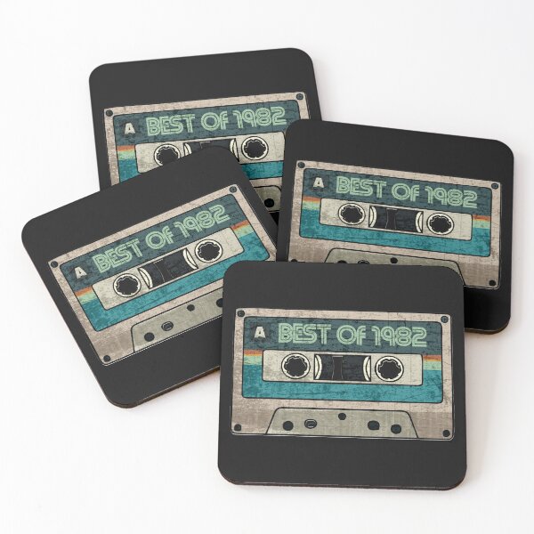 Item preview, Best of 1982 Vintage Cassette Funny Birthday Gift for Music Lover Born in 1982 Old Tape Graphic  designed and sold by alenaz.