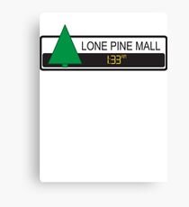 Lone Pine Mall Canvas Print