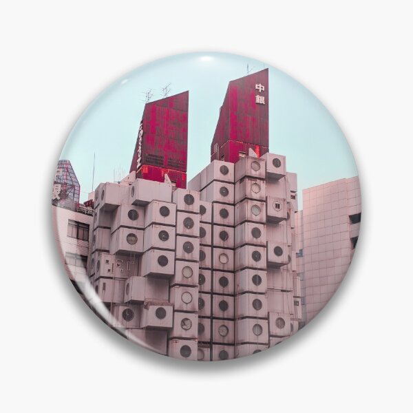 Item preview, Nakagin Capsule Tower - 中銀カプセルタワービル designed and sold by whiteswift.