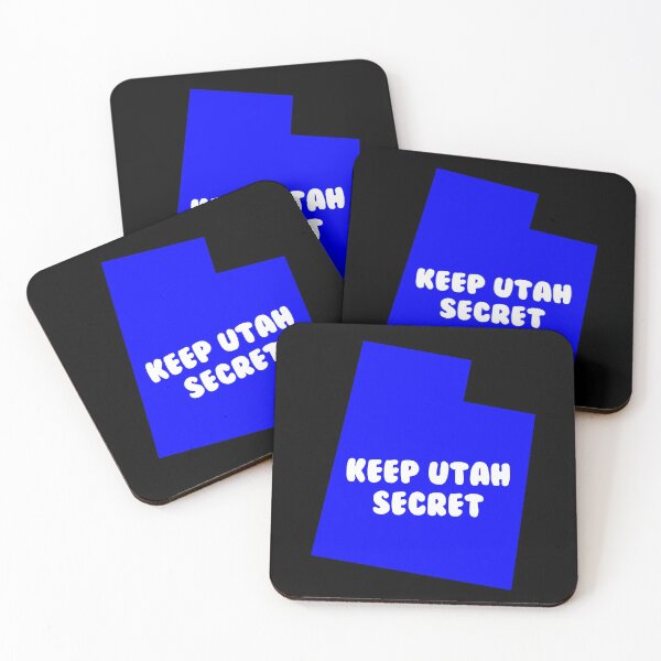 Item preview, Keep Utah Secret designed and sold by ScapegoatPrints.
