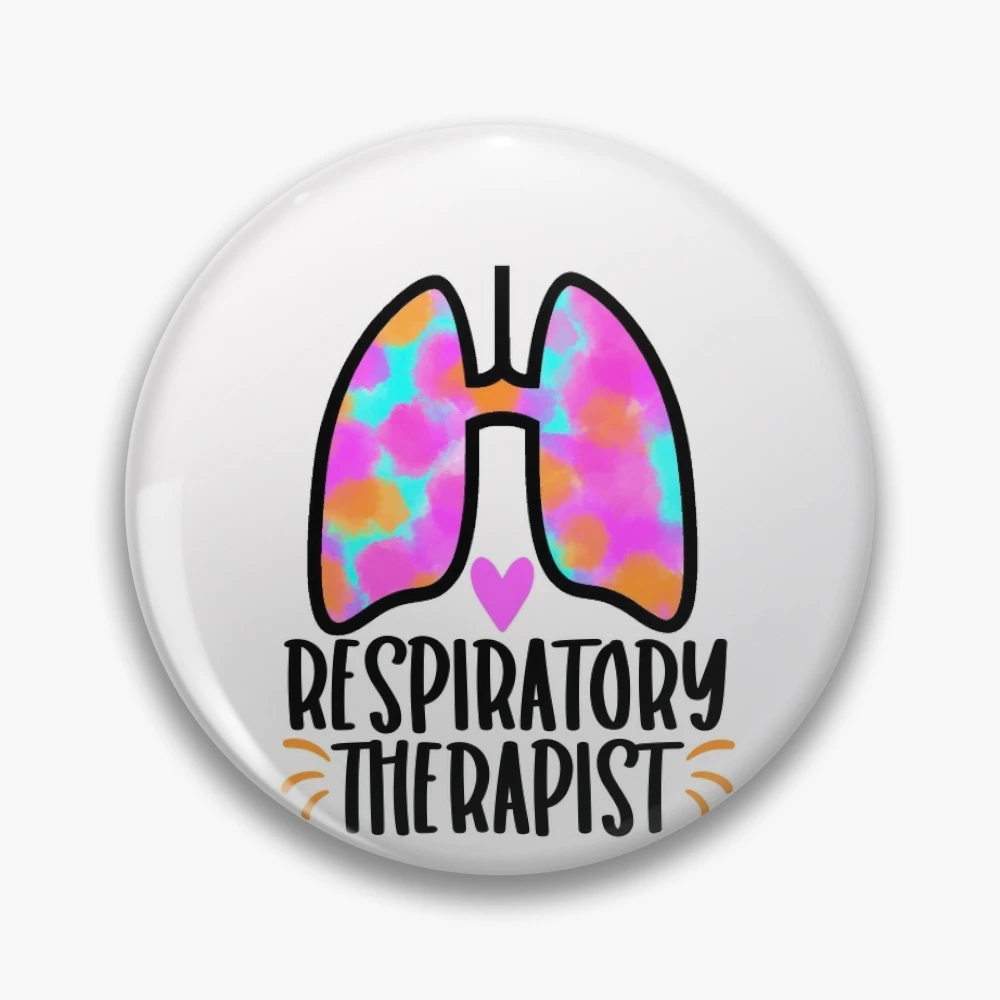 Funny Respiratory Therapist Badge Reel, Keep Calm and Bag