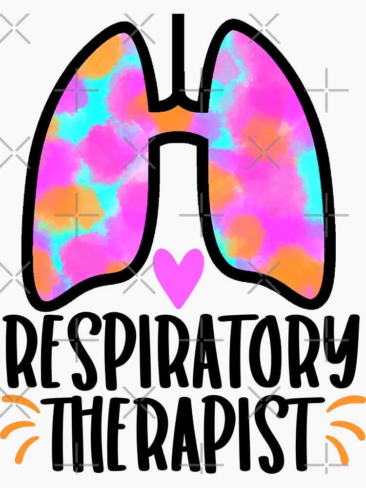 Free Shipping Cute Respiratory Therapist Lung