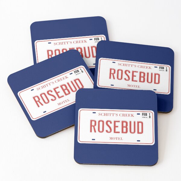 Item preview, Rosebud Motel License Plate designed and sold by MovieVigilante.