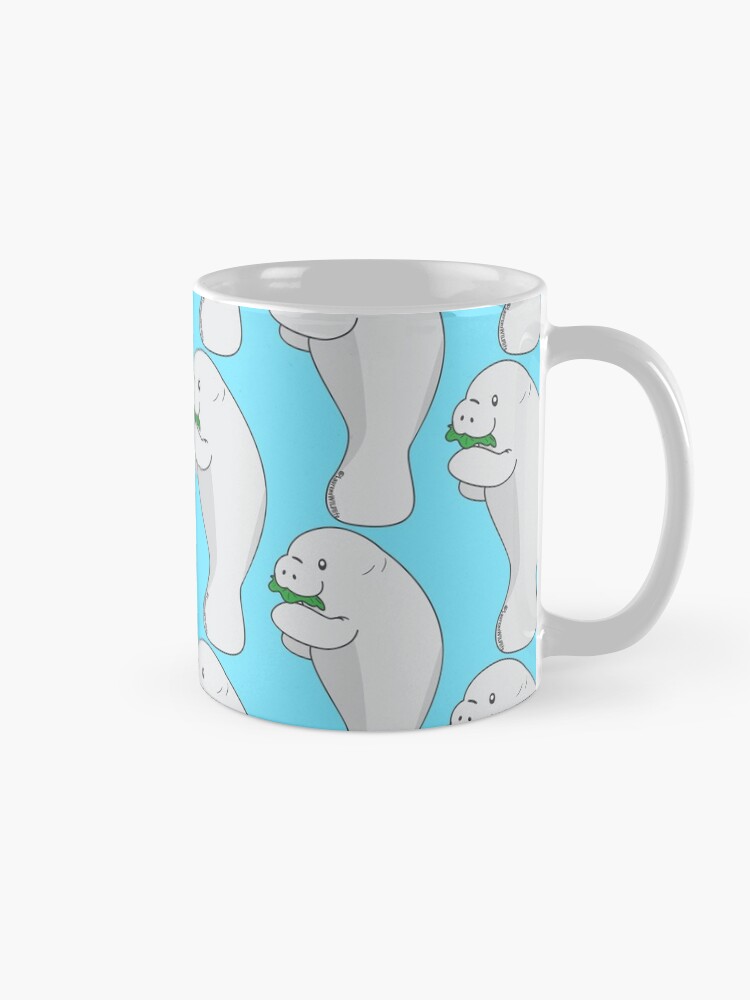 Thumbnail 5 of 6, Coffee Mug, cute manatee designed and sold by ZookprLauren.