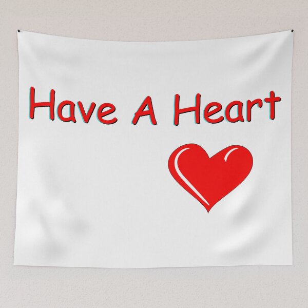 Item preview, Have a Heart red text designed and sold by Nigel Designs.