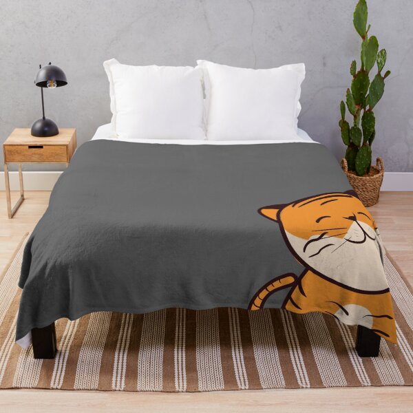 Cute tiger Throw Blanket
