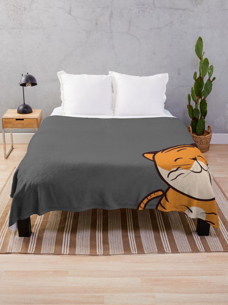 Thumbnail 1 of 6, Throw Blanket, Cute tiger designed and sold by ZookprLauren.