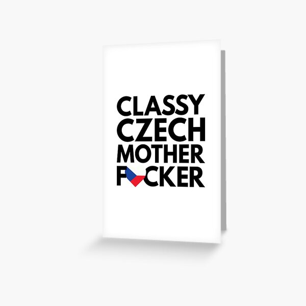 Item preview, Classy Czech MF Mother Focker Czech republic designed and sold by HelloFromAja.
