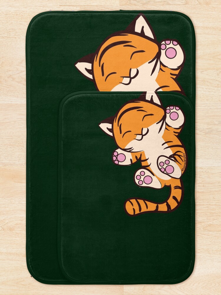Thumbnail 5 of 6, Bath Mat, Baby Tiger designed and sold by ZookprLauren.
