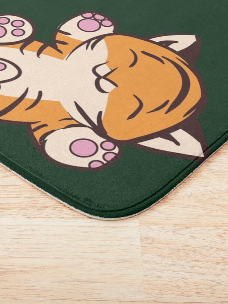 Thumbnail 3 of 6, Bath Mat, Baby Tiger designed and sold by ZookprLauren.