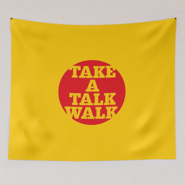 Artikelvorschau, Take a Talk Walk - RED entworfen und verkauft von Hell-Prints.