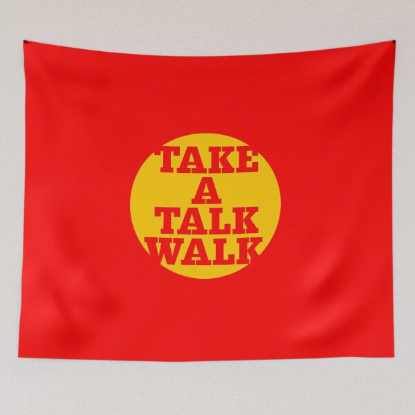 Artikelvorschau, Take a Talk Walk - YELLOW entworfen und verkauft von Hell-Prints.