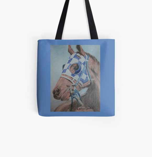 Beautiful Secretariat All Over Print Tote Bag