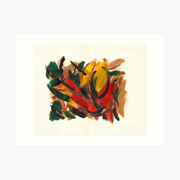 Bush Fire Art Print