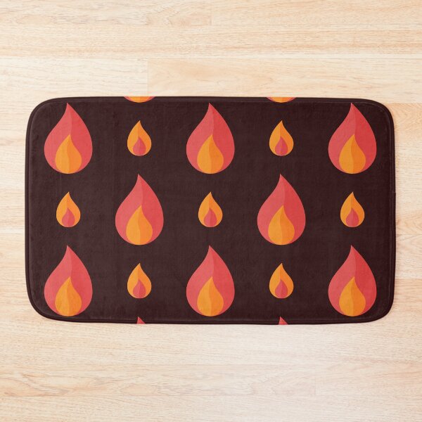 Item preview, Geometric Pattern: Flame: Dark Red designed and sold by Red Wolf.