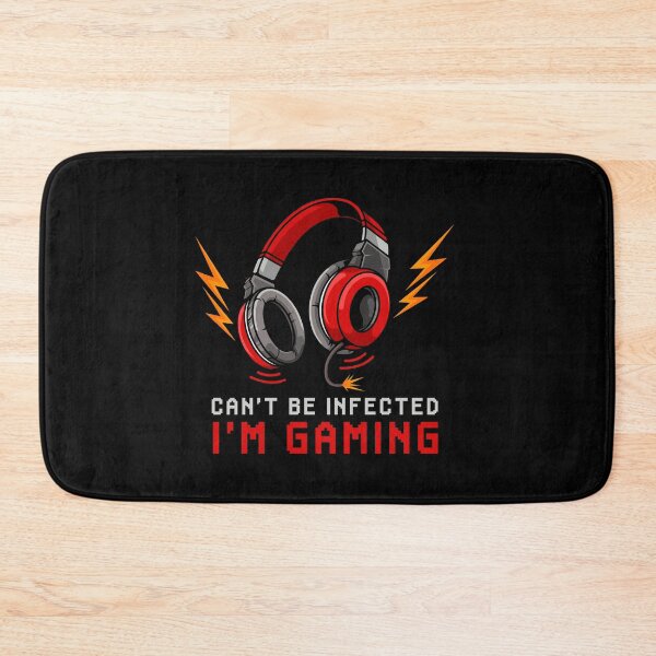 Item preview, Can't Be Infected - I'm Gaming - Gamer Statement designed and sold by anziehend.