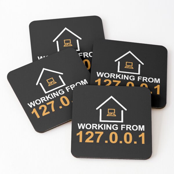 Working From Home Coasters for Sale Redbubble