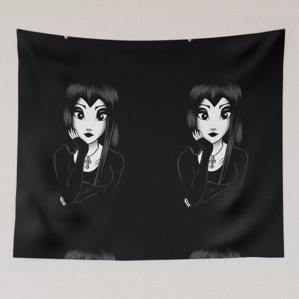 Item preview, Romantic Goth Girl designed and sold by DecadentCrypt.
