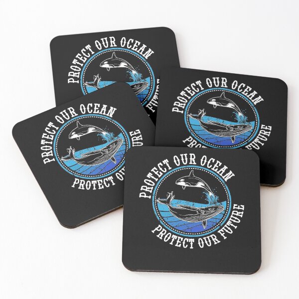 Item preview, Protect Our Ocean Protect Our Future Whale Ocean designed and sold by Captain Mood.