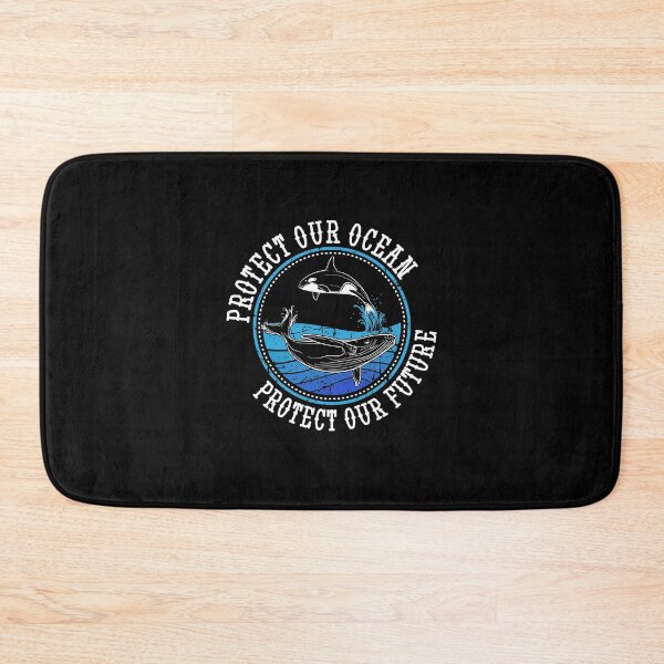 Item preview, Protect Our Ocean Protect Our Future Whale Ocean designed and sold by Captain Mood.