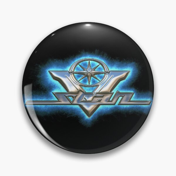 Item preview, V Star, V-Star 250, 650, 950, 1100, 1300 Logo Blue designed and sold by KlaraBubble.
