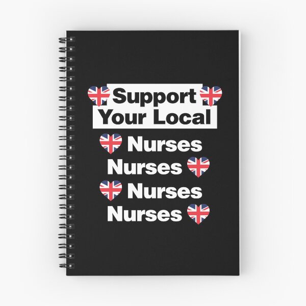 Item preview, Support Your Local British Nurses Help Healthcare designed and sold by elhefe.