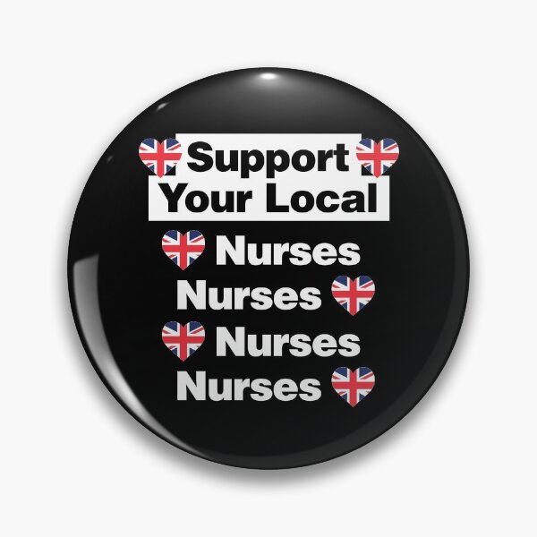 Item preview, Support Your Local British Nurses Help Healthcare designed and sold by elhefe.