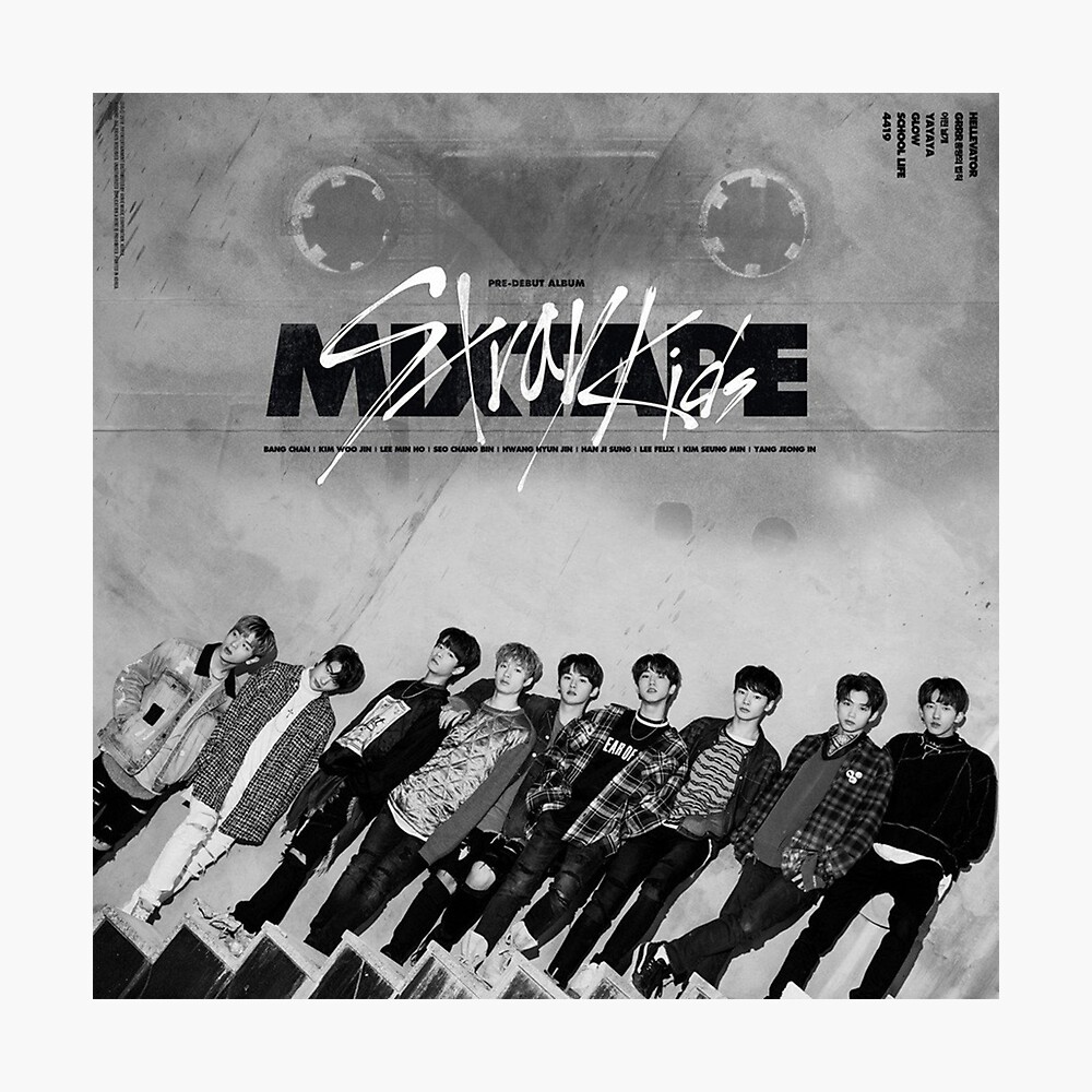 Stray Kids Mixtape Poster for Sale by angiecat-art