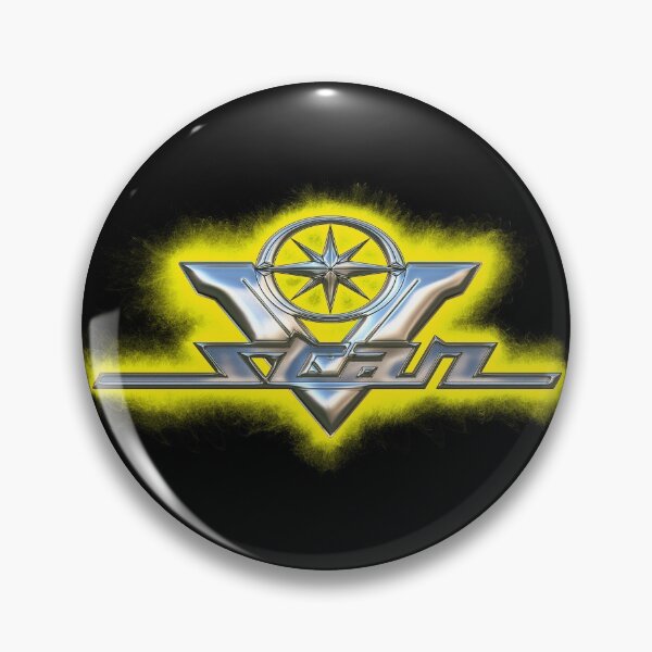 Item preview, V Star, V-Star 250, 650, 950, 1100, 1300 Logo Yellow designed and sold by KlaraBubble.