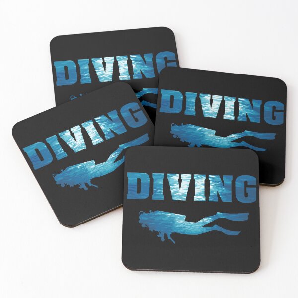 Item preview, Diving - divers with water effects designed and sold by Alex-Creare.