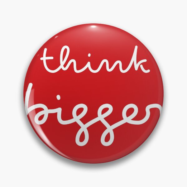 Item preview, think bigger - red dot designed and sold by Hell-Prints.
