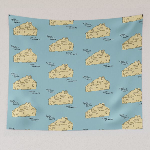 Item preview, Swiss Cheese Hearts designed and sold by Klara McElroy.