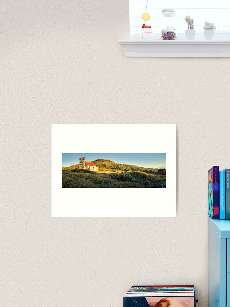 Thumbnail 2 of 3, Art Print, Spargos Hut Dawn, Mount Hotham, Victoria, Australia designed and sold by Chockstone.