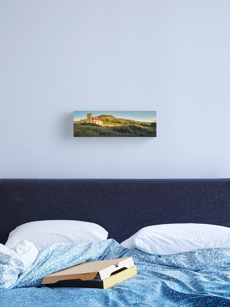 Thumbnail 2 of 3, Canvas Print, Spargos Hut Dawn, Mount Hotham, Victoria, Australia designed and sold by Chockstone.