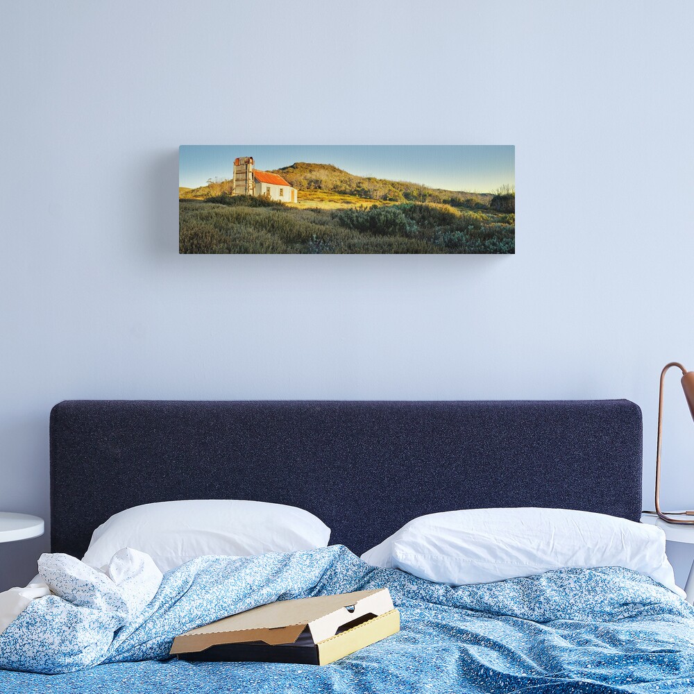 Spargos Hut Dawn, Mount Hotham, Victoria, Australia Canvas Print