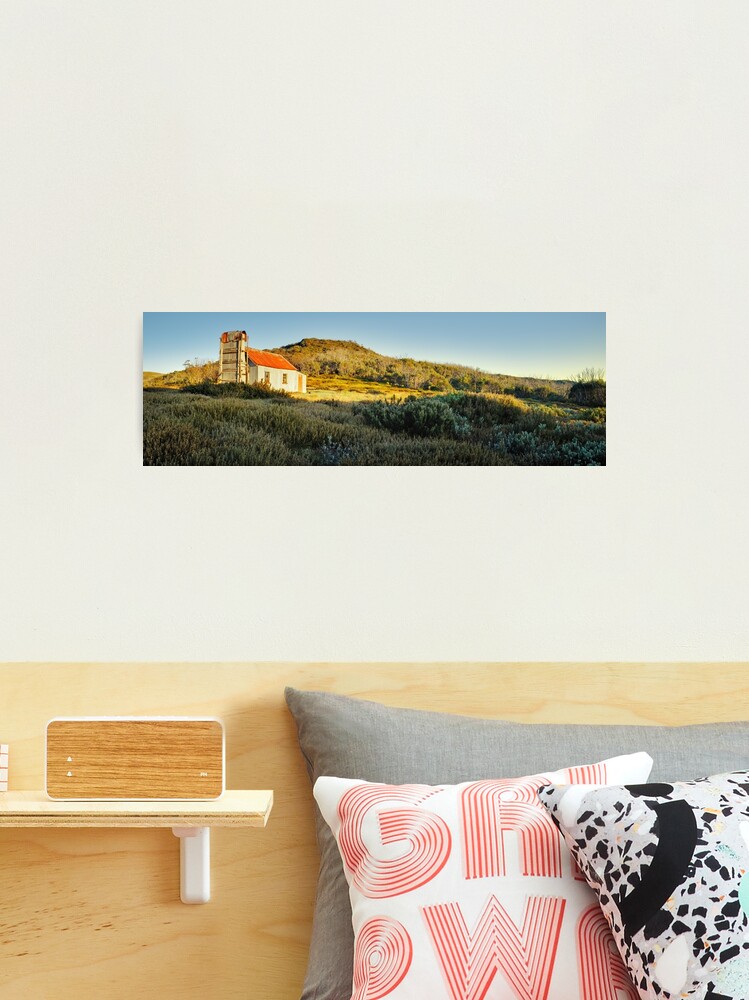 Thumbnail 2 of 3, Photographic Print, Spargos Hut Dawn, Mount Hotham, Victoria, Australia designed and sold by Chockstone.