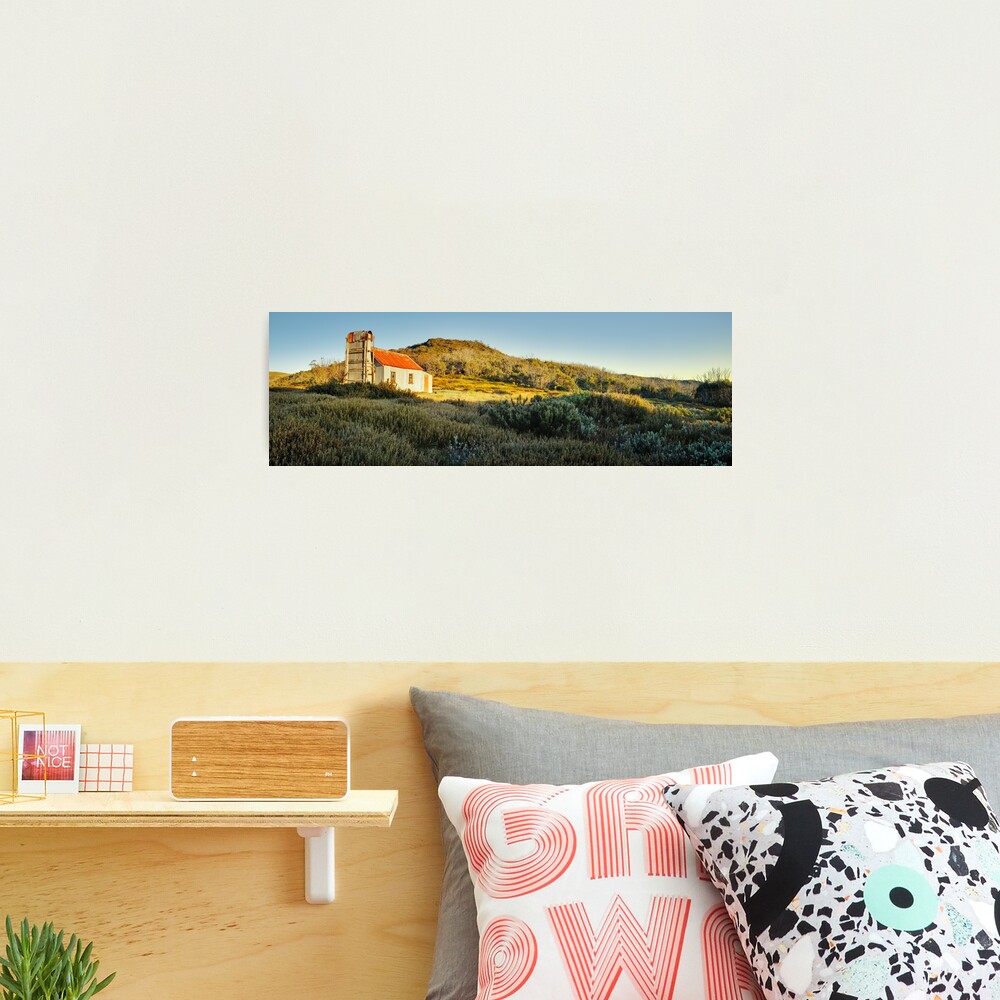 Spargos Hut Dawn, Mount Hotham, Victoria, Australia Photographic Print