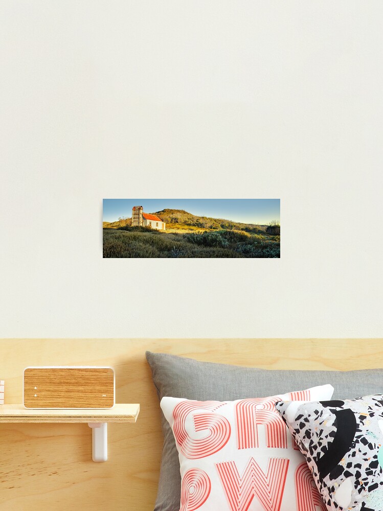 Thumbnail 2 of 3, Photographic Print, Spargos Hut Dawn, Mount Hotham, Victoria, Australia designed and sold by Chockstone.