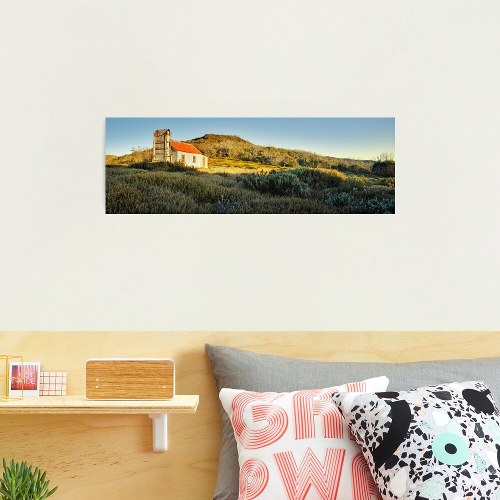 Spargos Hut Dawn, Mount Hotham, Victoria, Australia Photographic Print