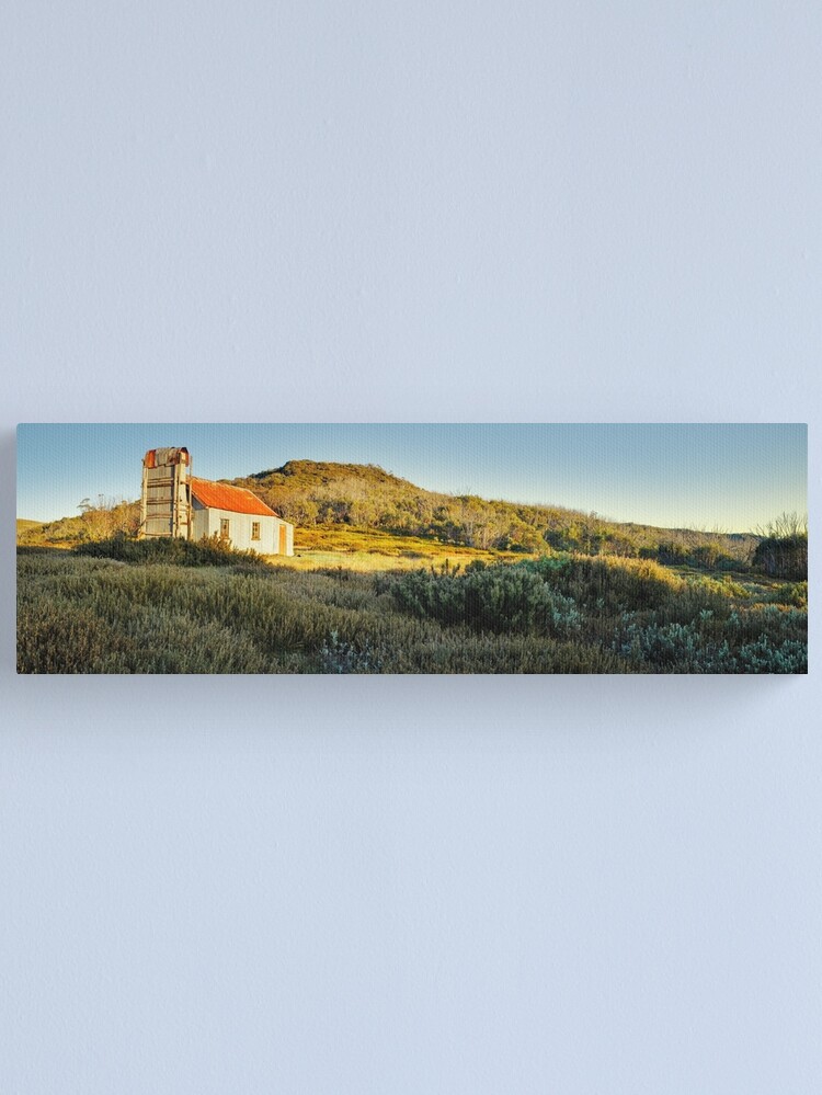 Alternate view of Spargos Hut Dawn, Mount Hotham, Victoria, Australia Canvas Print