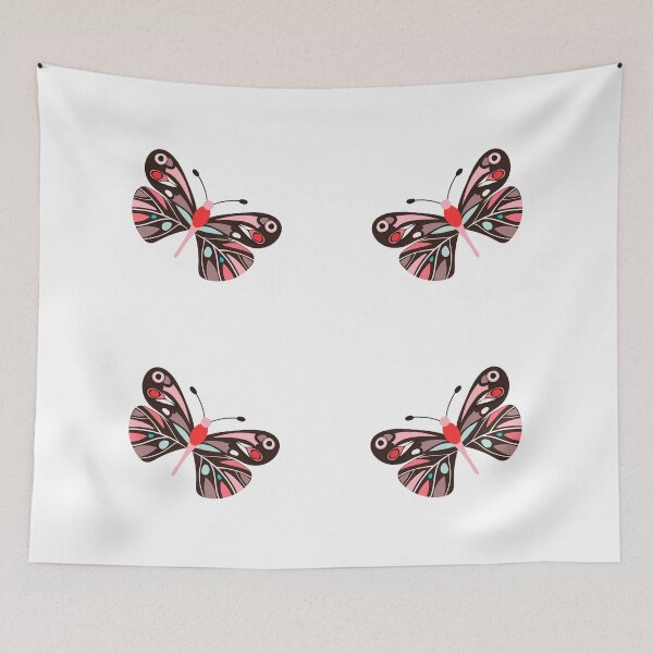 Item preview, Colorful Butterfly Pea Wings Sticker Pack designed and sold by artworkbyrihen.