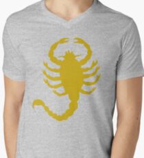 DRIVE SCORPION (GOLD) Men's V-Neck T-Shirt