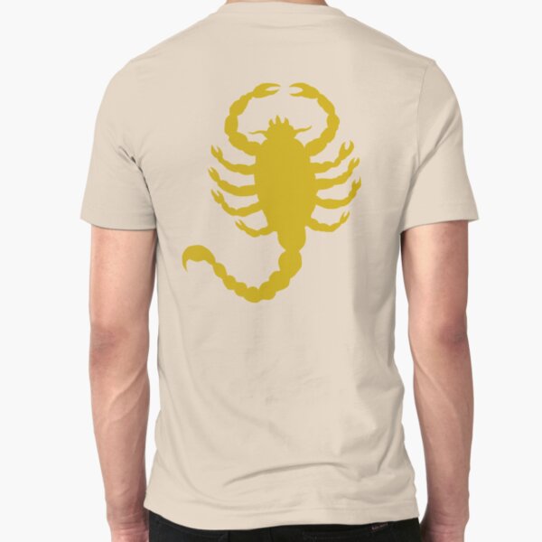 DRIVE SCORPION (GOLD) Slim Fit T-Shirt