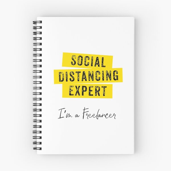 Item preview, Social Distancing Expert. I'm Freelancer. Virus. Quarantine designed and sold by Sloth Astronaut.