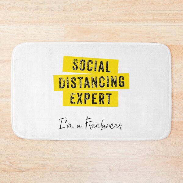 Item preview, Social Distancing Expert. I'm Freelancer. Virus. Quarantine designed and sold by Sloth Astronaut.