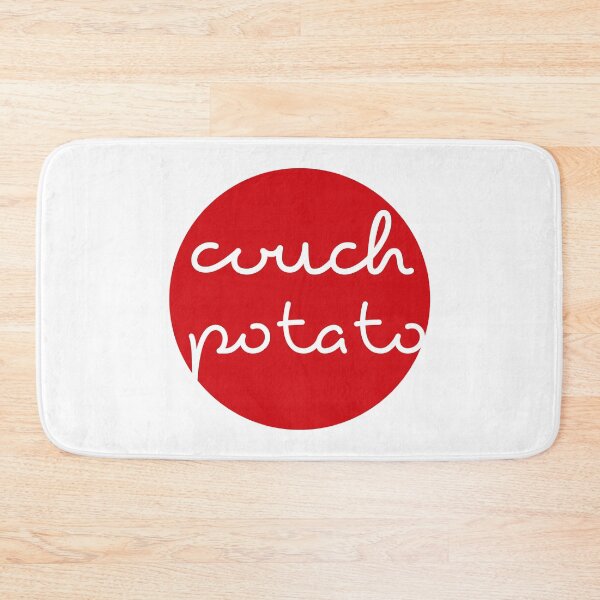 Item preview, Couch Potato - red dot designed and sold by Hell-Prints.